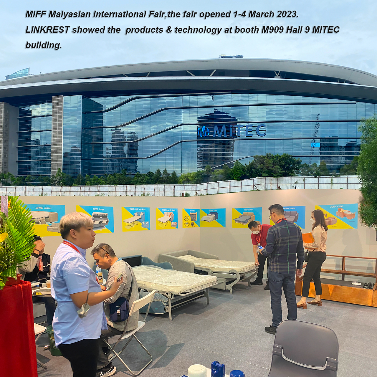 LINKREST deltog i 2023 MIFF Malaysian Fair