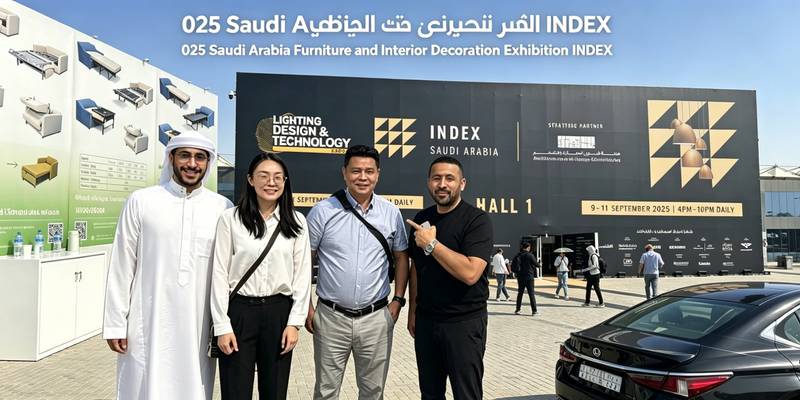 2025 Saudiarabien Möbel- och inredningsutställning INDEX Saudiarabien