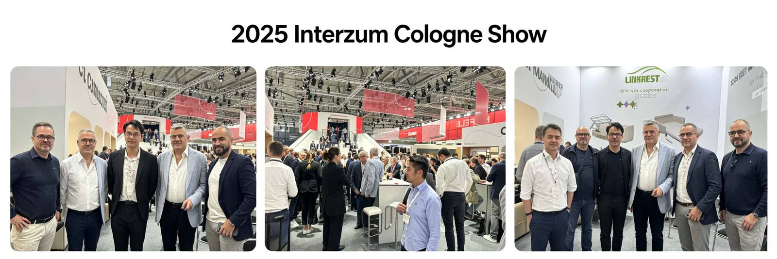 Den internationella träbearbetningsmässan i Köln avslutades framgångsrikt och LINKREST-montern var mycket populär.