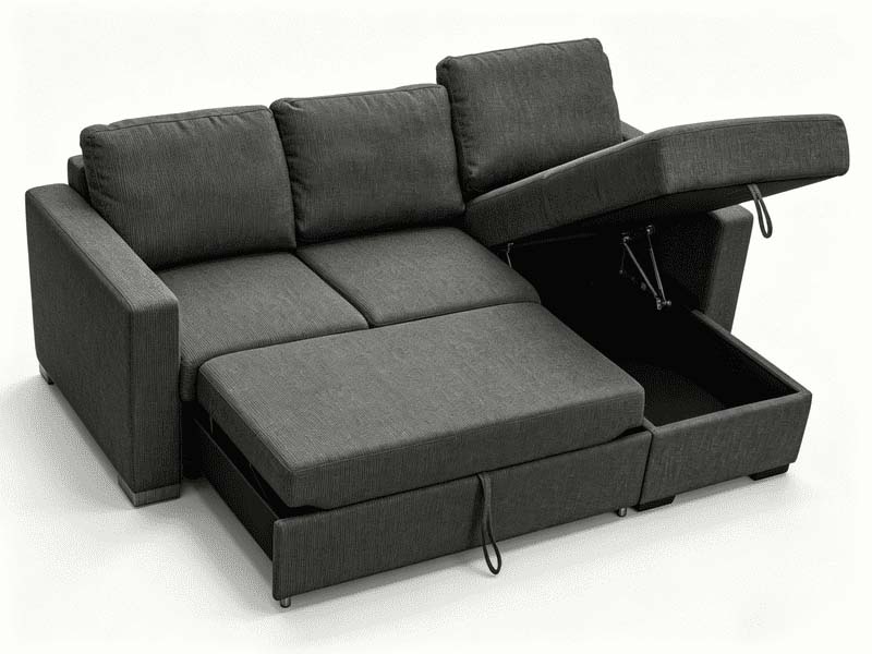 Funktioner i Pull Out Pop Up bäddsoffa