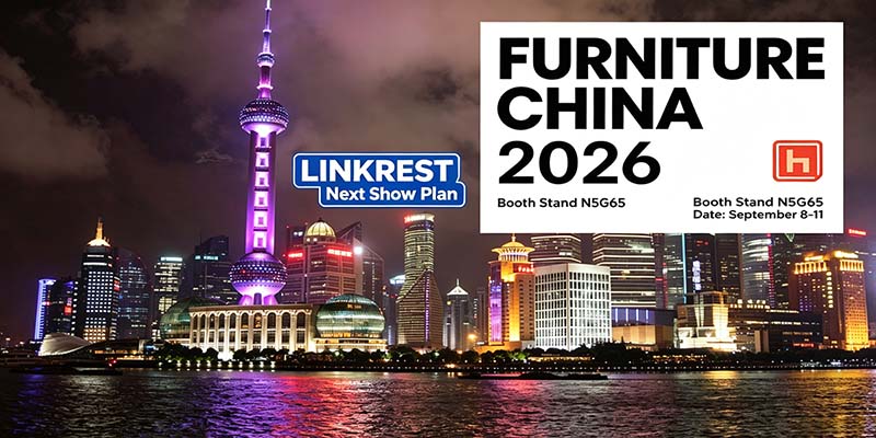 LINKREST Kommande utställningsmöbler Kina Shanghai